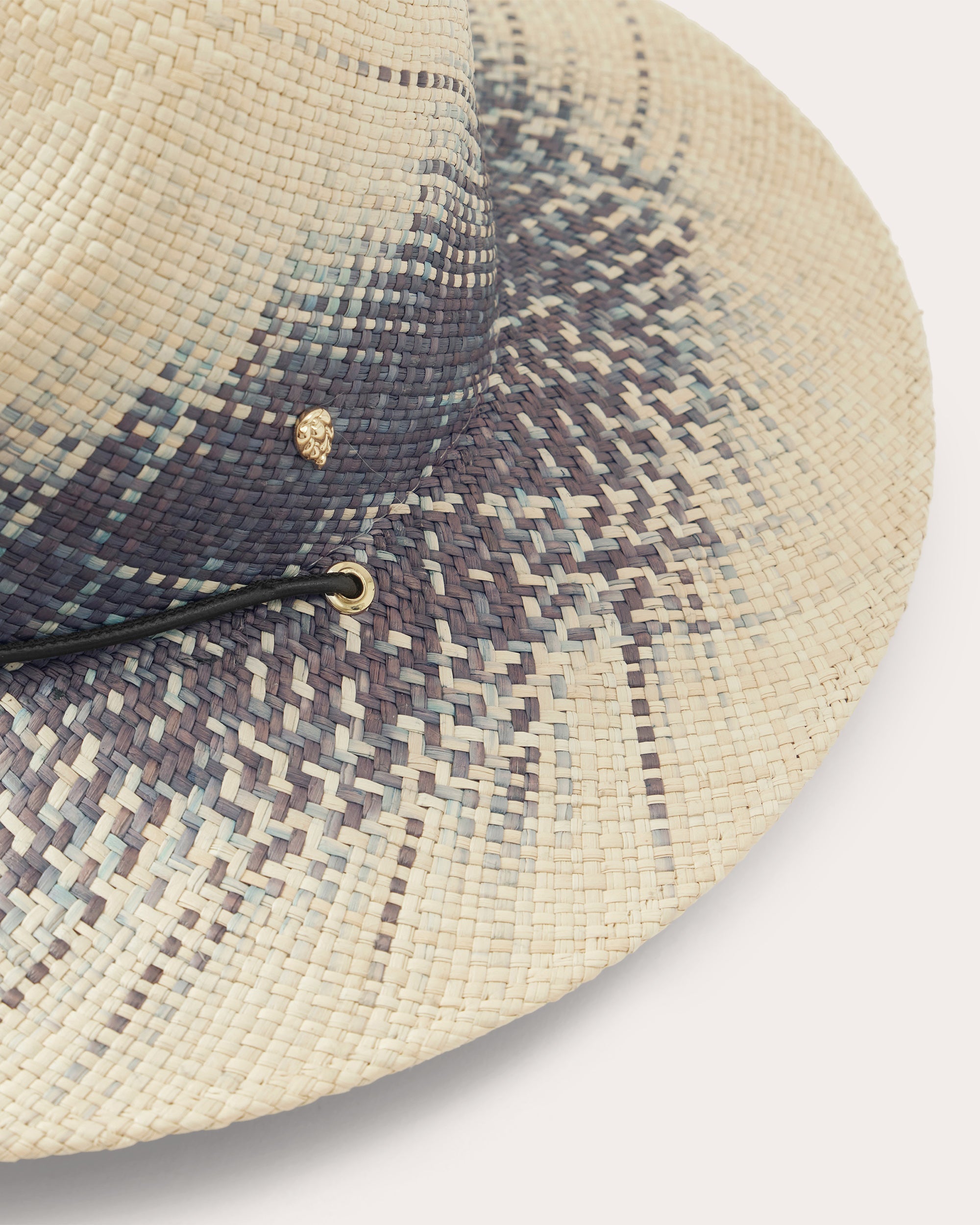 Anahita Woven Straw Wide-Brim Fedora