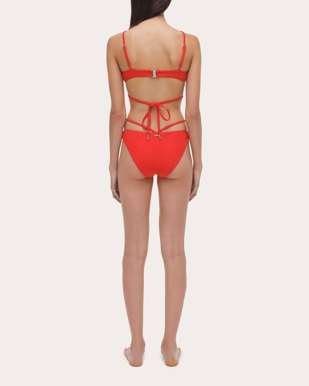 Harlen Criss-Cross Tie Bikini Top
