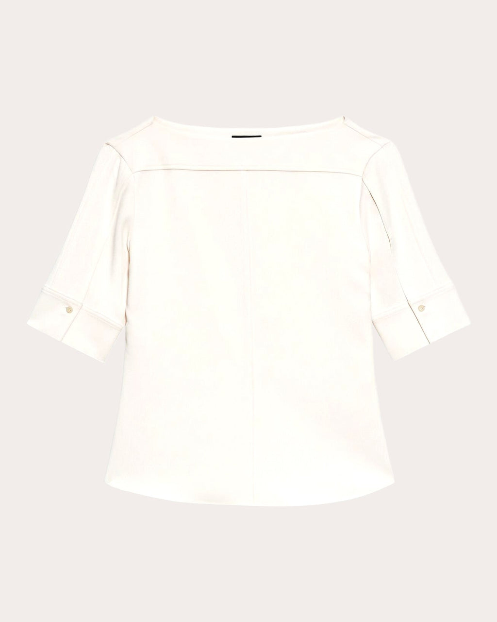 Admiral Crepe Seamed Boatneck Top