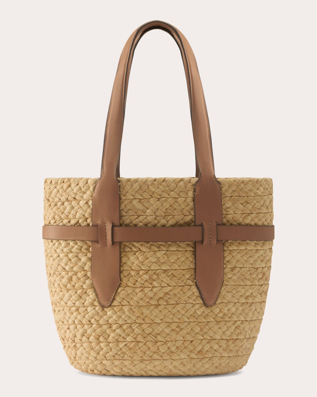 Lipari Woven Raffia Medium Tote