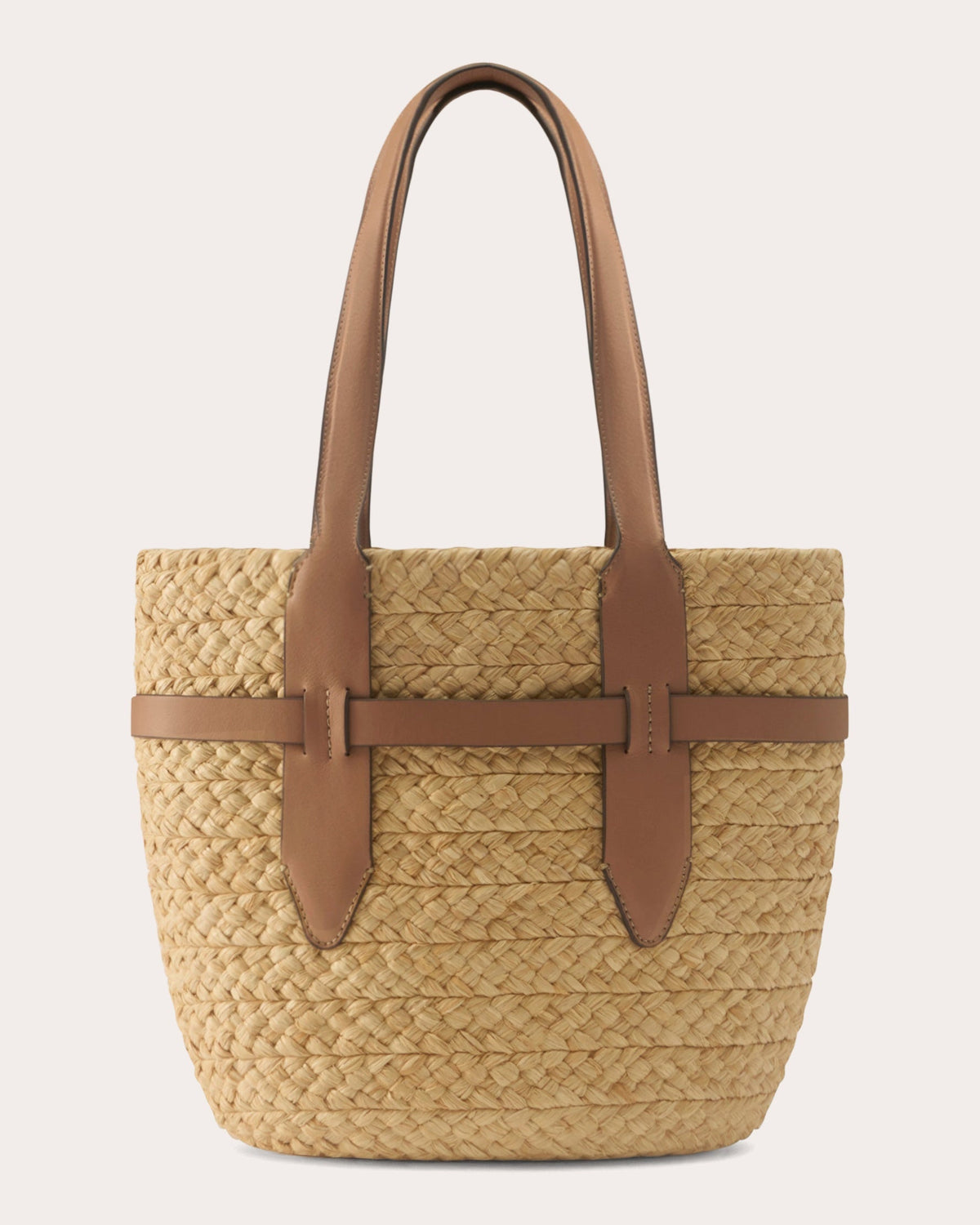 Lipari Woven Raffia Medium Tote