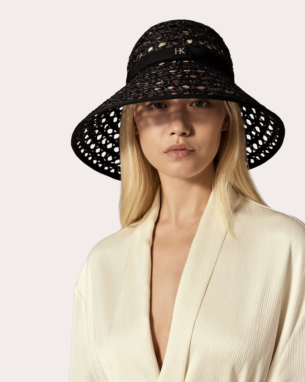 Charul Raffia Lace Crocheted Sun Hat