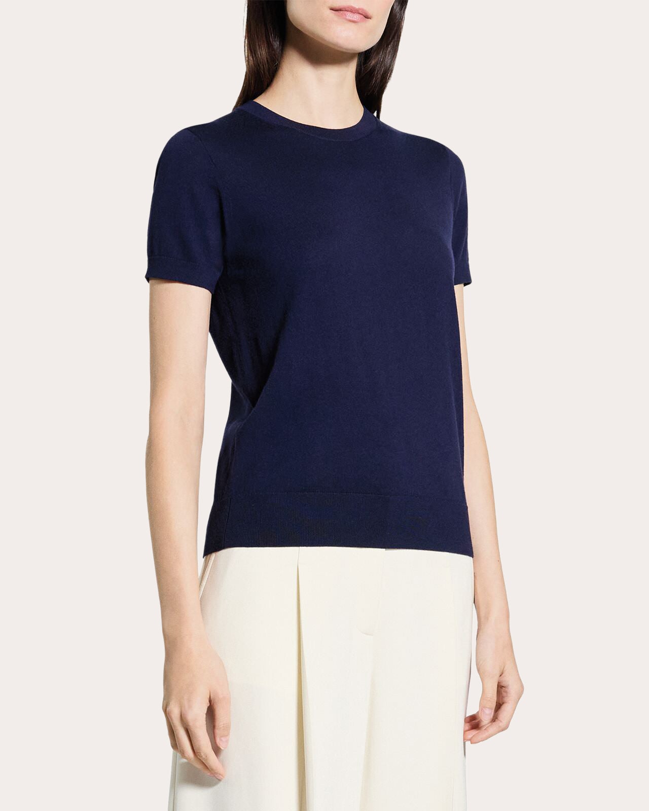 Regal Wool Crewneck Top
