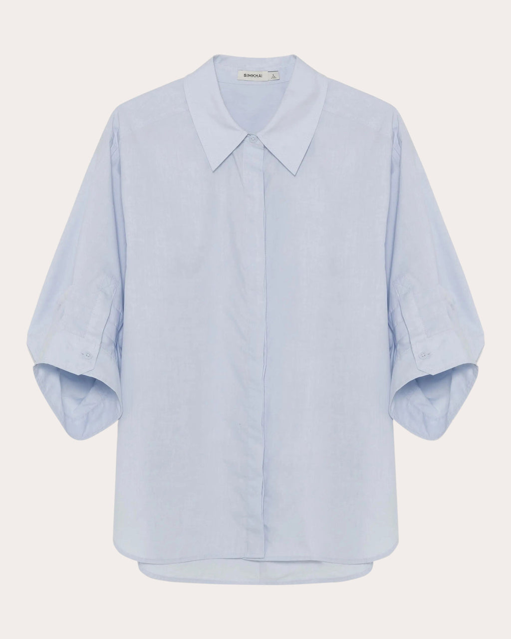 Gemma Gathered Poplin Shirt
