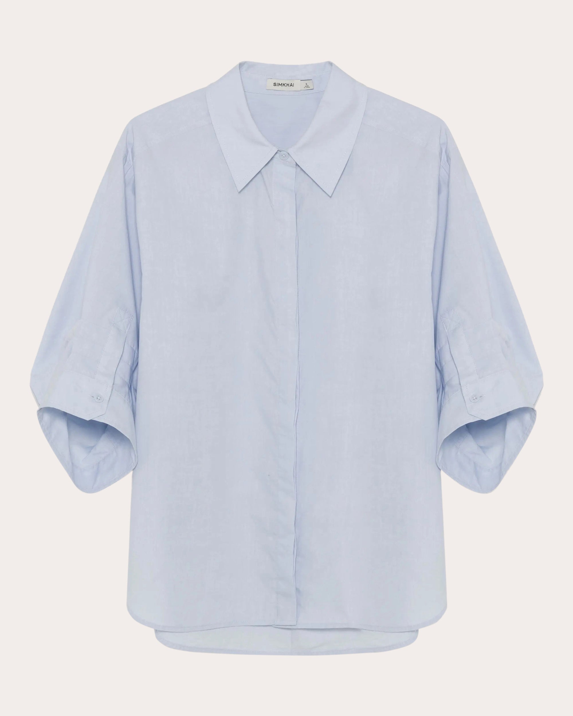 Gemma Gathered Poplin Shirt