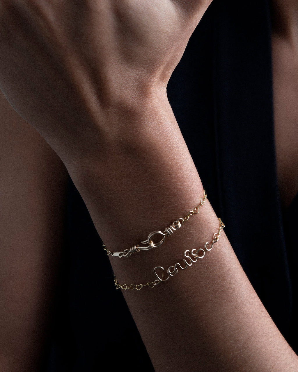 Attache-Moi Heart Chain Bracelet