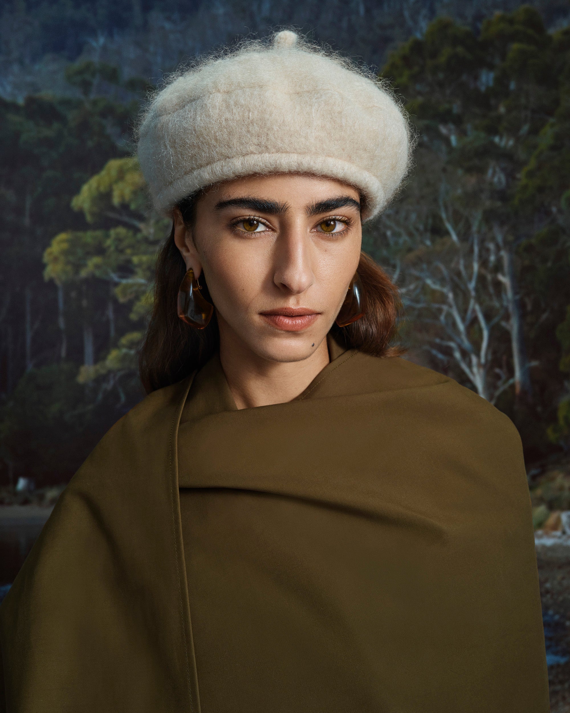 Louella Plush Wool Beret