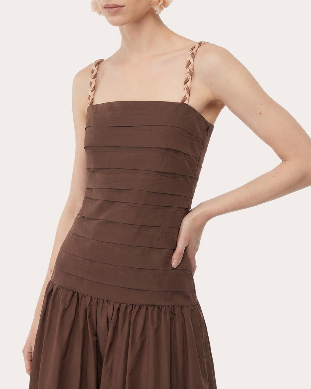 Sonora Cotton Drop-Waist Maxi Dress