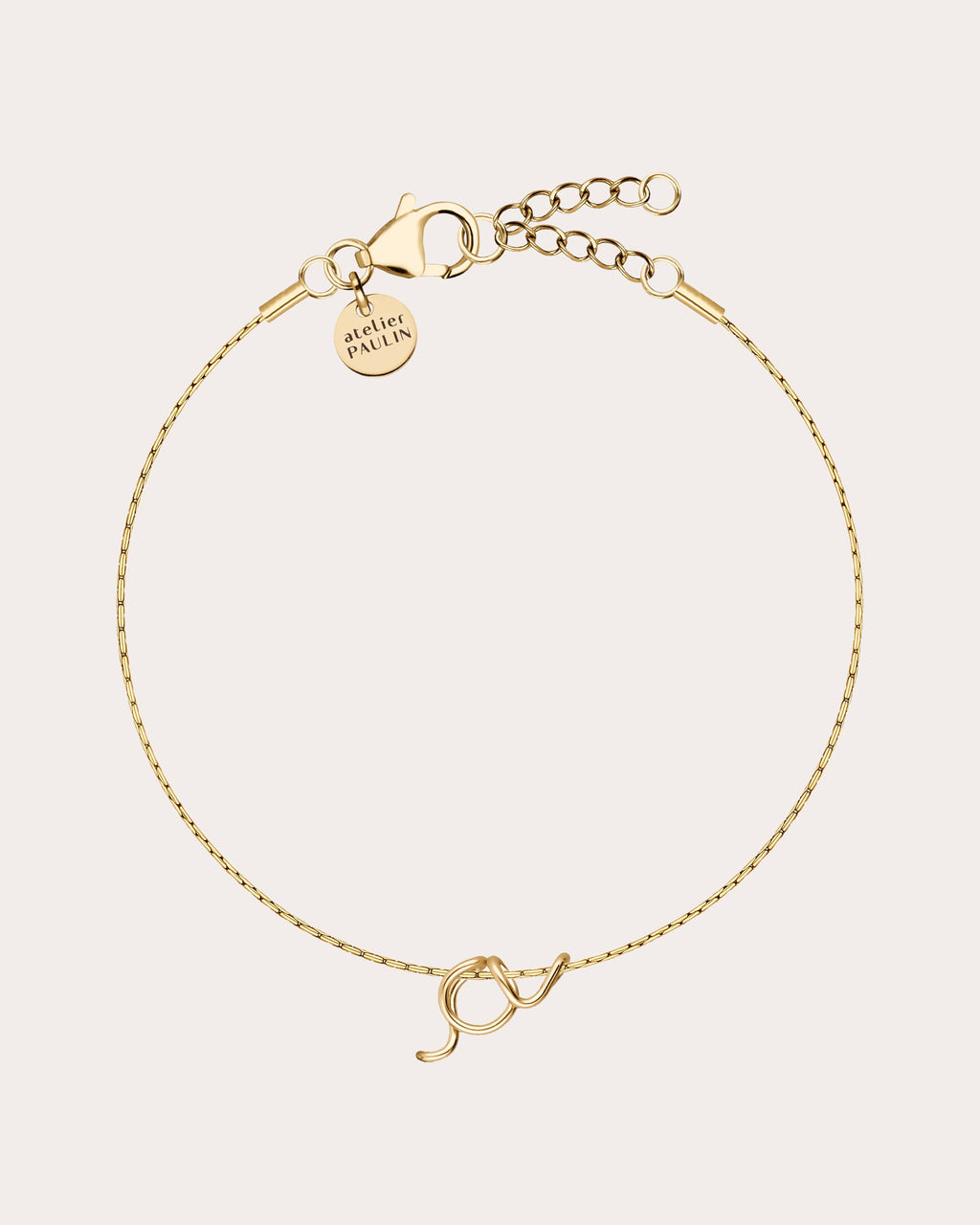 Original Initial Chain Bracelet