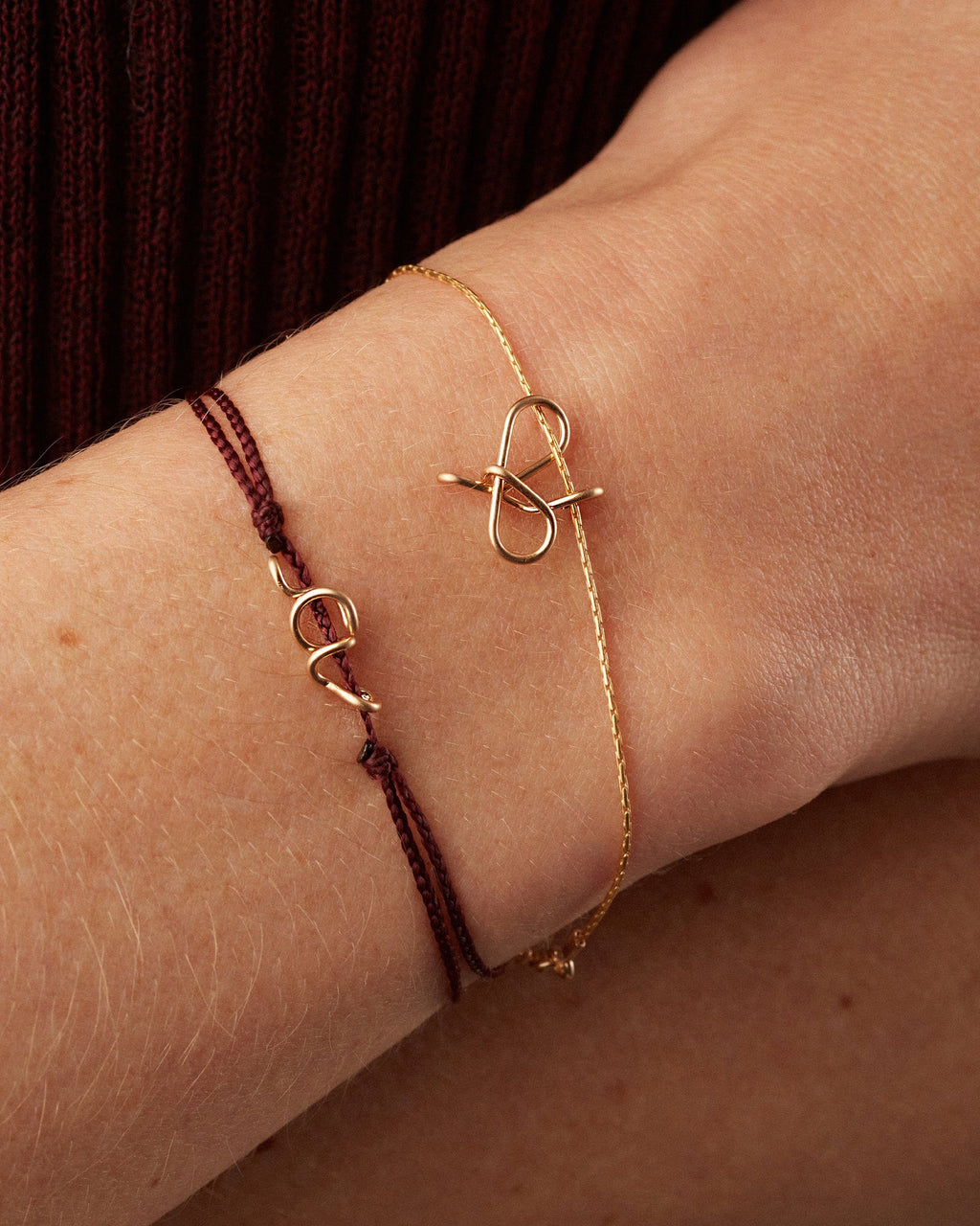 Original Initial Chain Bracelet