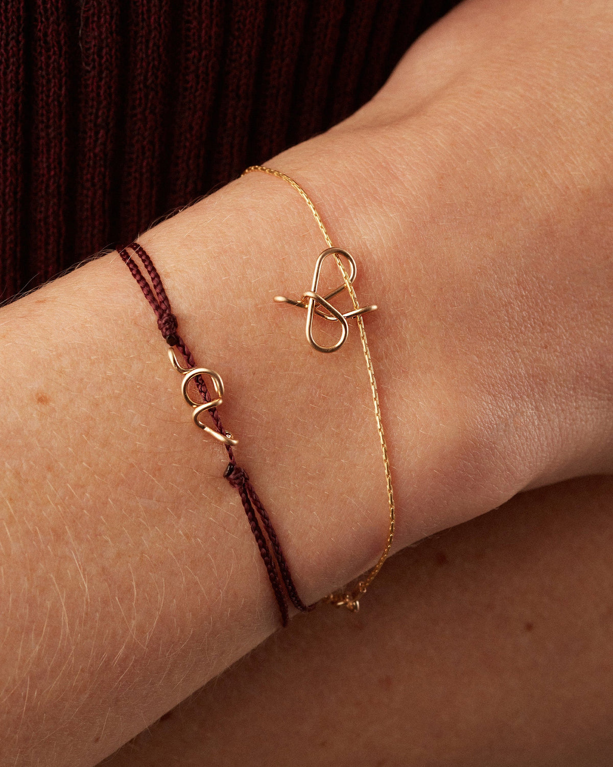 Original Initial Chain Bracelet