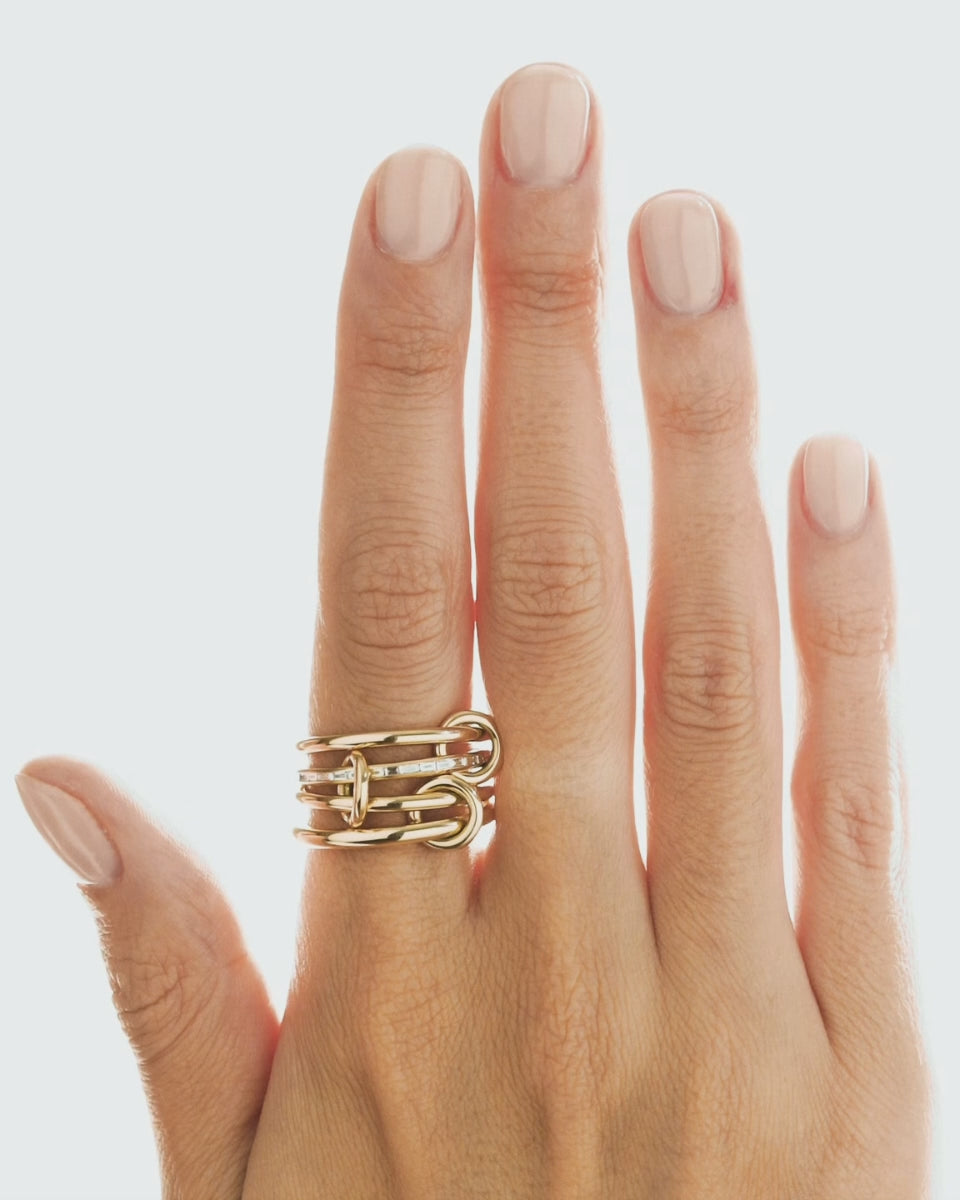 Diamond & 18k Gold Kira Ring