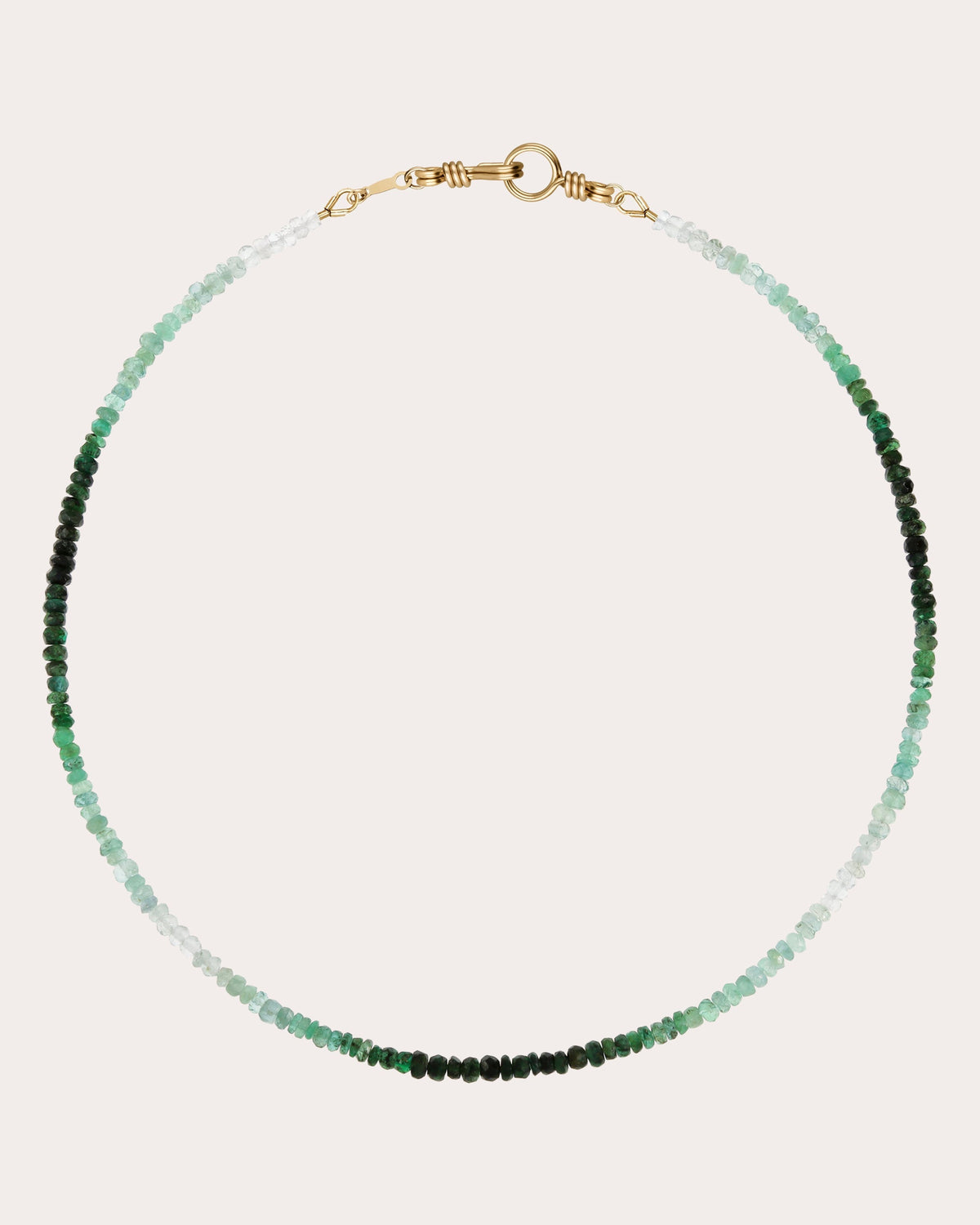 Emerald Attache-Moi Rivière Choker Necklace