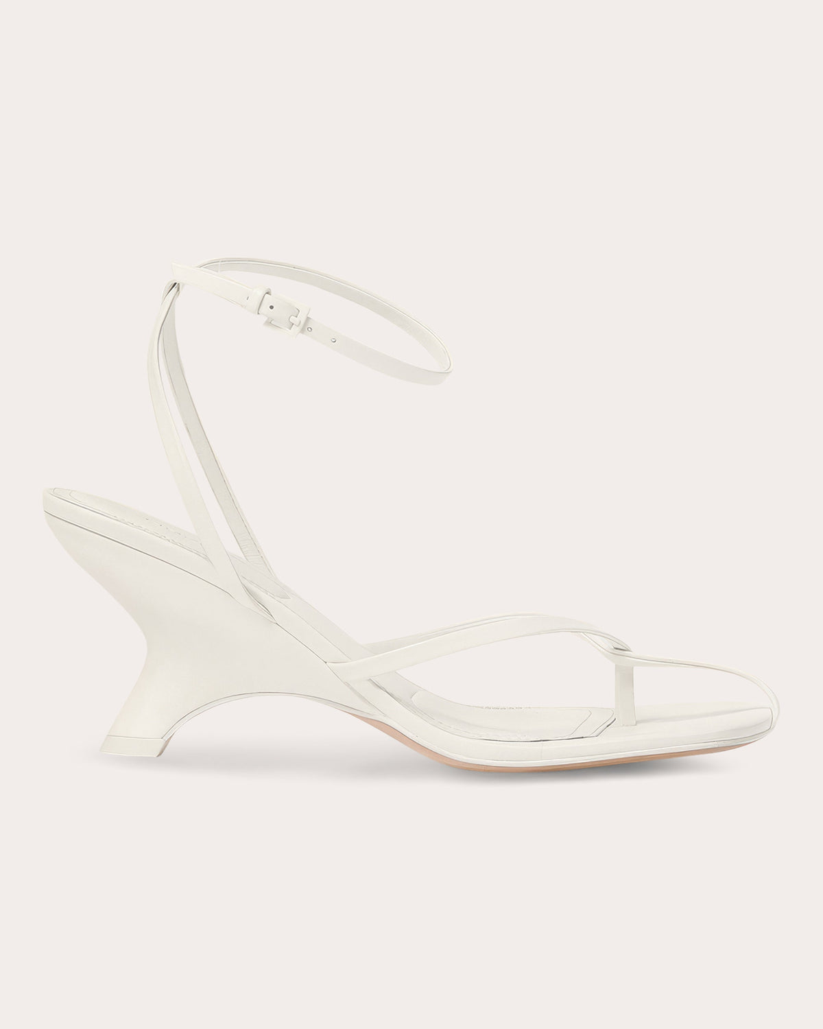 Kelsey Leather Strappy Wedge Sandal