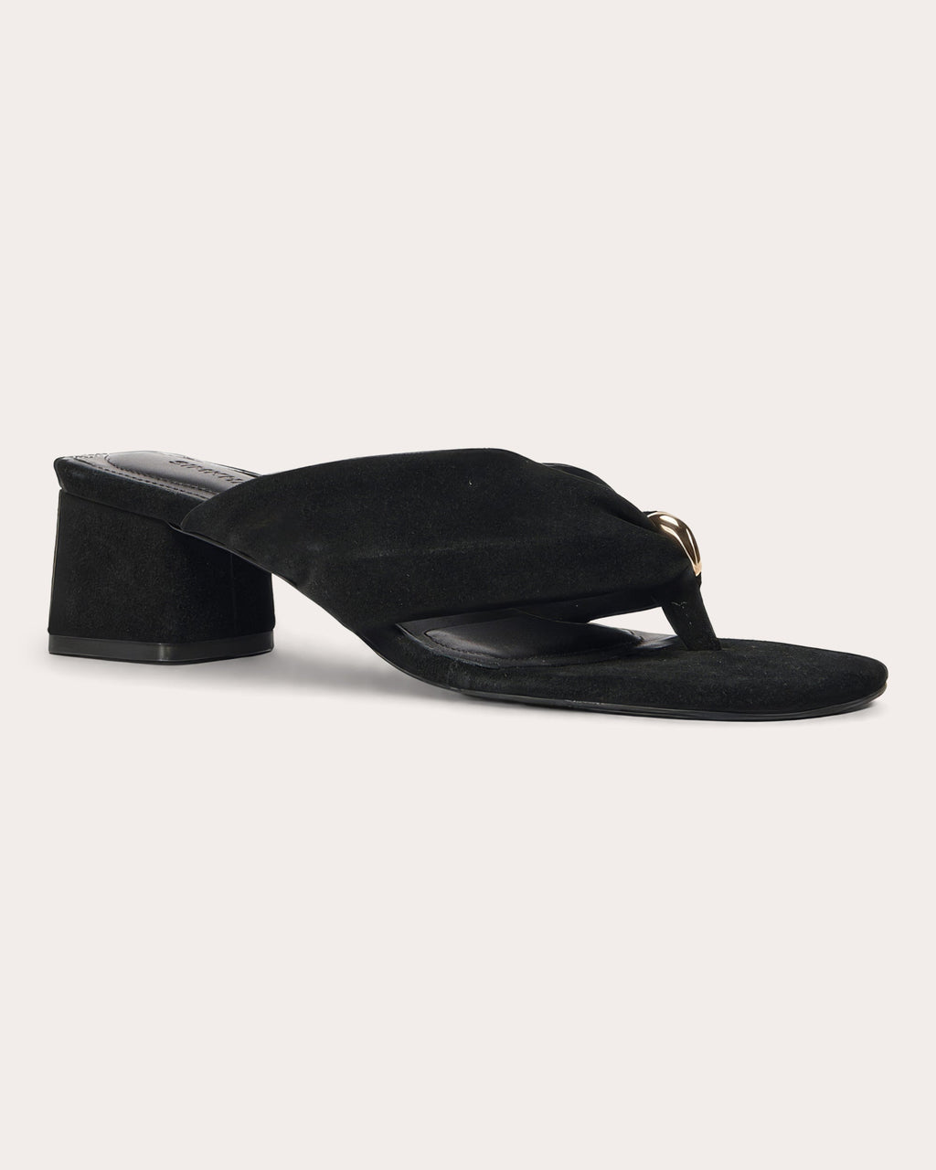 Stella Suede Block Heel Sandal