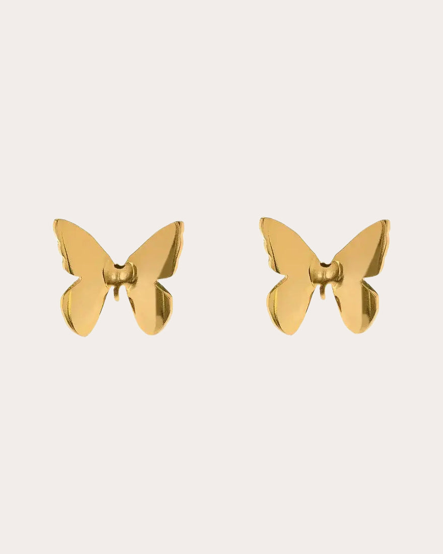 Small Butterfly Stud Earrings
