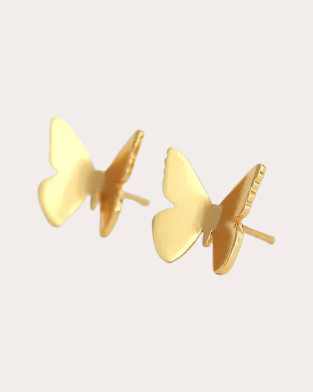 Small Butterfly Stud Earrings