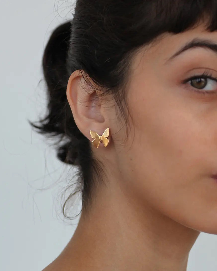 Small Butterfly Stud Earrings