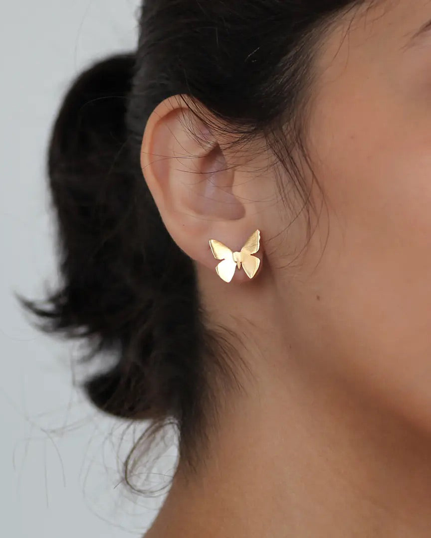 Small Butterfly Stud Earrings