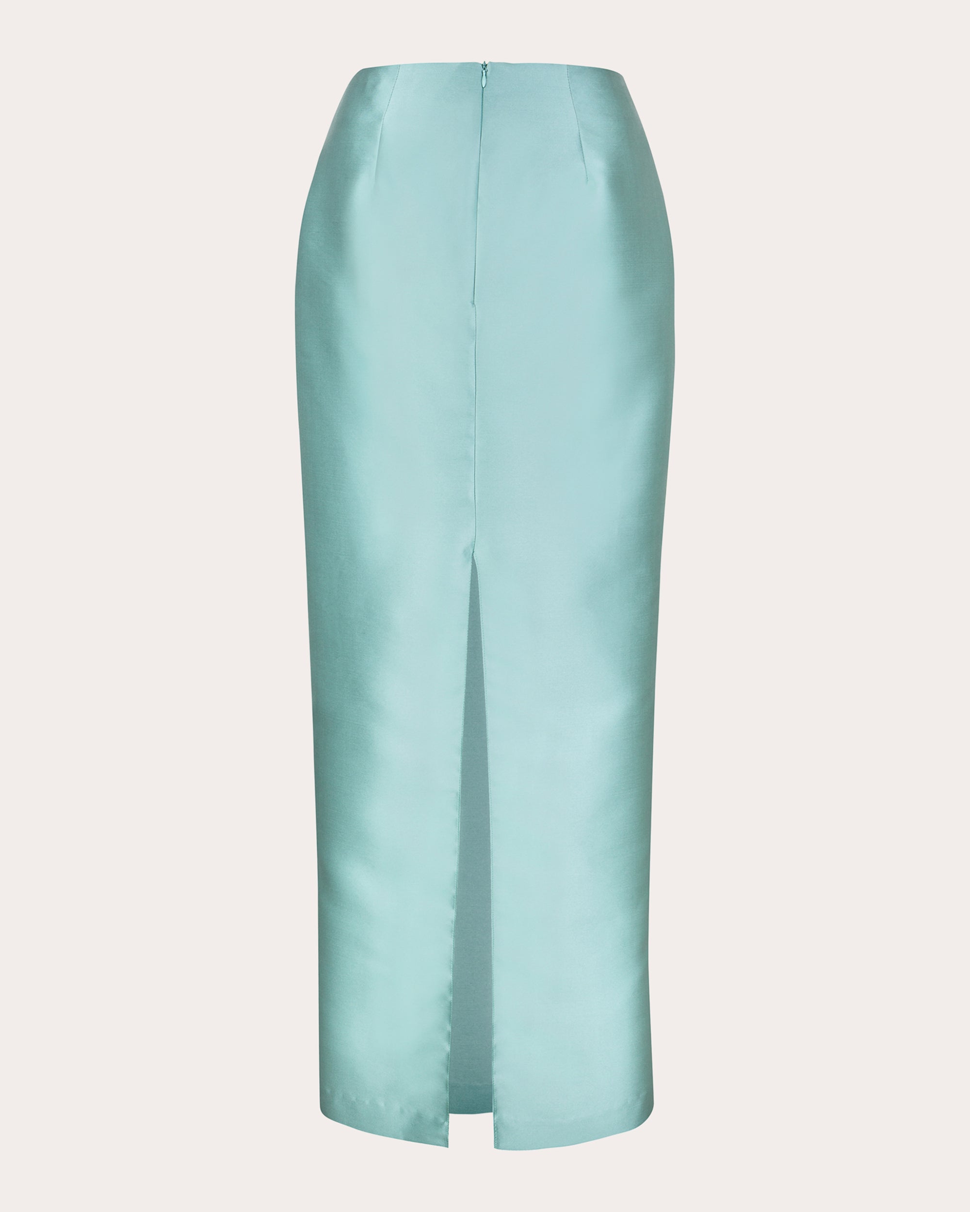 Agnes Satin Pencil Skirt