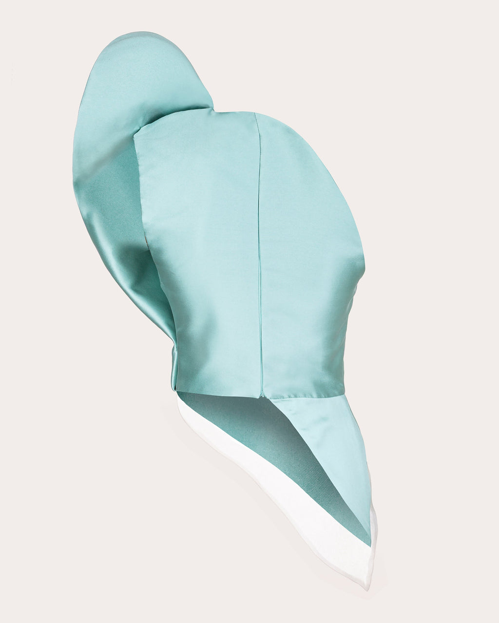 Gigi Satin Asymmetric Twist Top