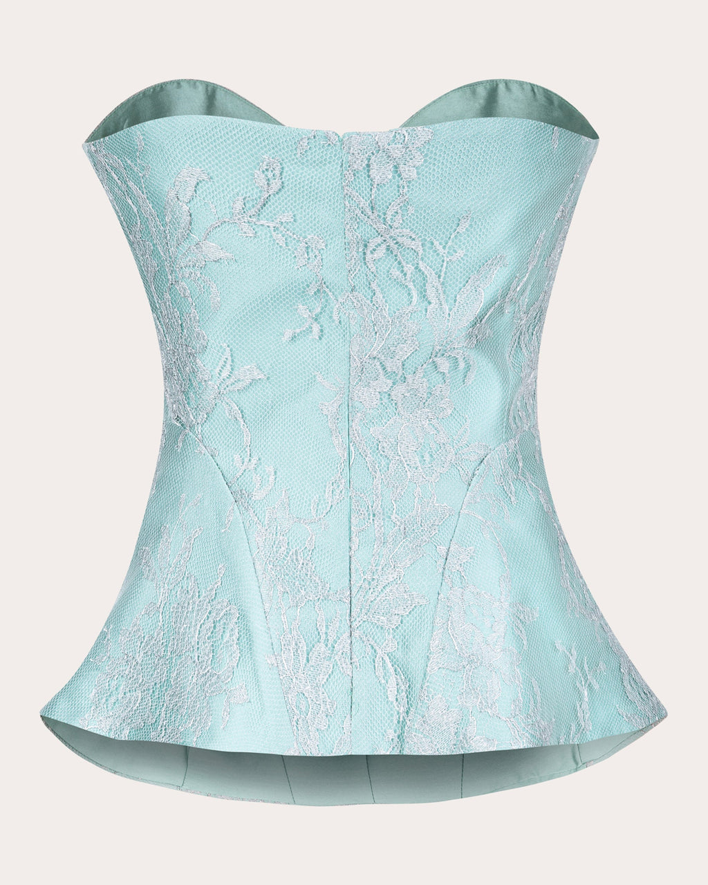 Vicky Satin Lace Bustier Top
