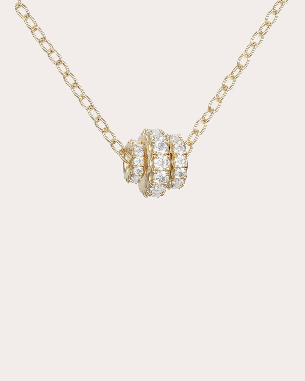 Diamond & 18k Gold Vesta Necklace