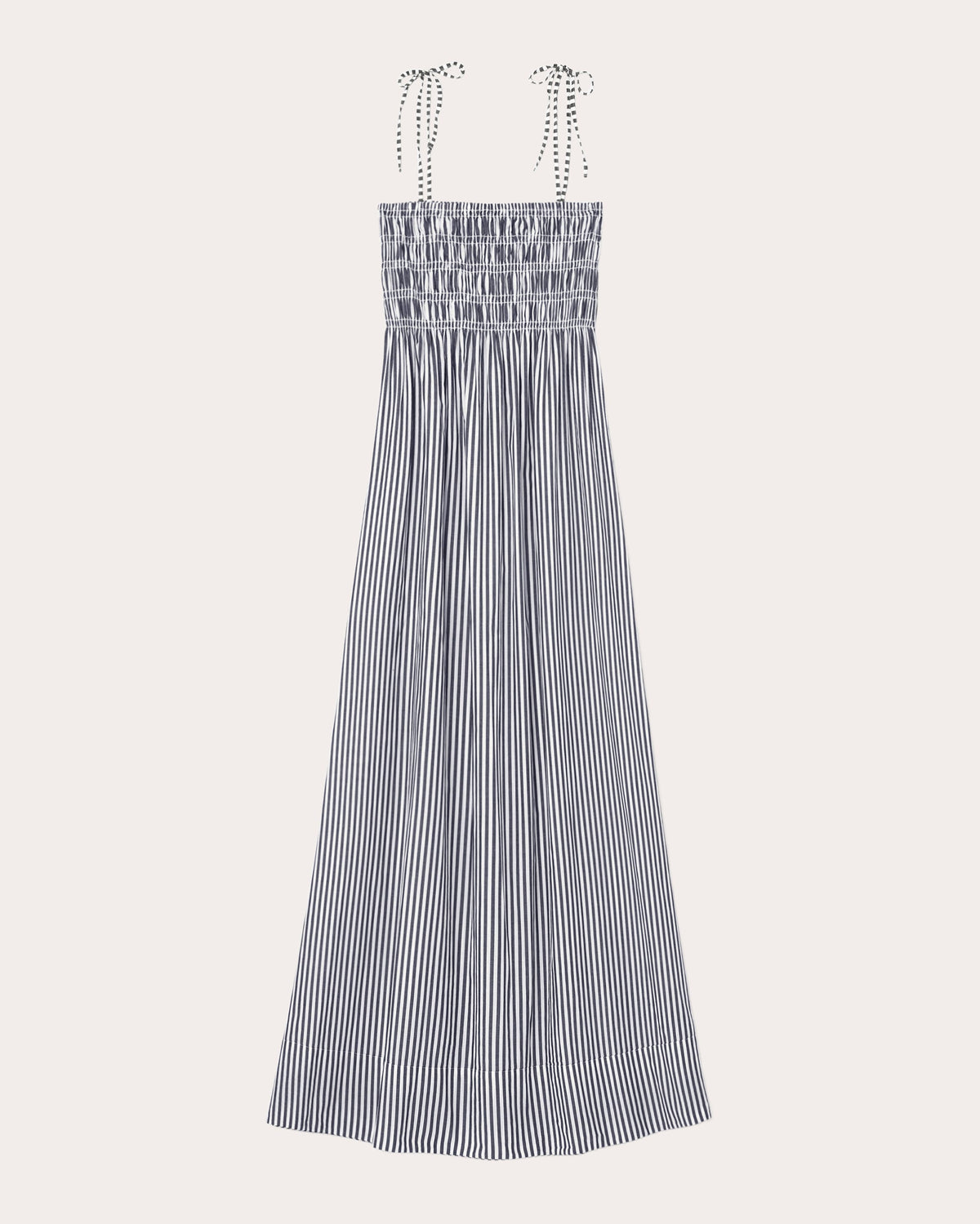 Willow Smocked Cotton Empire Maxi Dress