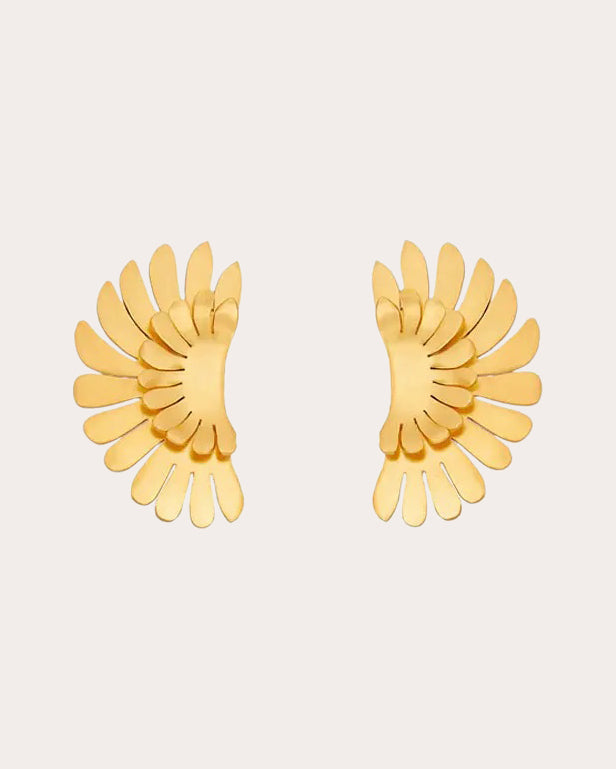 Wings of Abundance Stud Earrings