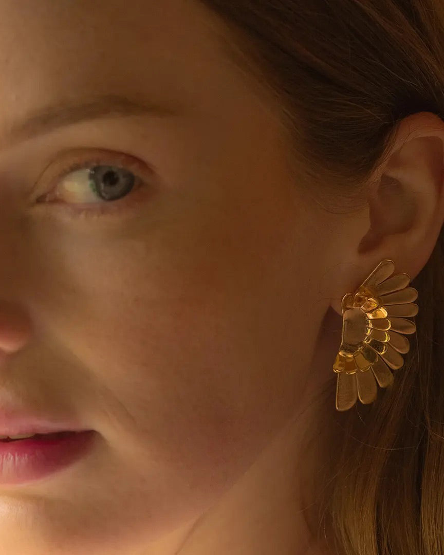 Wings of Happiness Stud Earrings